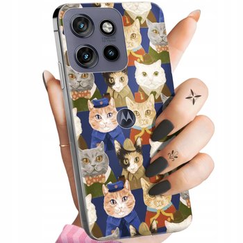 Etui Do Motorola Edge 50 Neo / Thinkphone 25 Wzory Koty Kociaki Kotki Case - Hello Case
