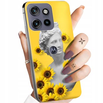 Etui Do Motorola Edge 50 Neo / Thinkphone 25 Wzory Żółte Słoneczne Yellow - Hello Case