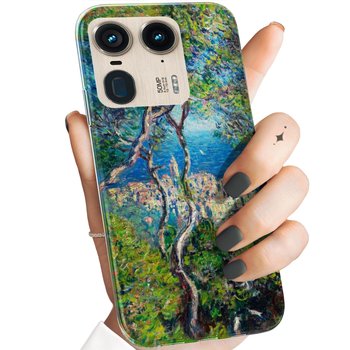 Etui Do Motorola Edge 50 Ultra Wzory Claude Monet Obudowa Pokrowiec Case - Hello Case
