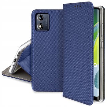 Etui Do Motorola Moto E13 Smart Magnet Case Szkło - Krainagsm