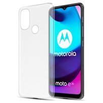 Etui Do Motorola MOTO E20 / E30 / E40 Pokrowiec w W PEŁNI PRZEZROCZYSTY Obudowa Ochronny TPU Silikon Case Cover Cadorabo Cadorabo
