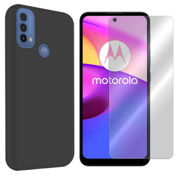 Etui Do Motorola Moto E30 Case Velvet + Szkło 9H - producent niezdefiniowany