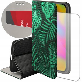Etui Do Motorola Moto E7 Plus / G9 / G9 Play Wzory Liście Liściaste Natura - Hello Case