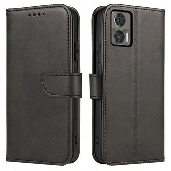 Etui do Motorola Moto EDGE 30 Neo Skórzane PORTFEL SKIN CASE + Szkło 9H - Krainagsm