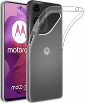 Etui Do Motorola Moto G04 Case + Szkło 9H | PRZEZROCZYSTE CLEAR 2MM