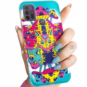 Etui Do Motorola Moto G10 Wzory Psycho Lsd Psychodelic Grzybki Obudowa Case - Hello Case