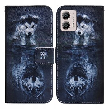 Etui do MOTOROLA Moto G13 / G23 4G / G53 5G Smart Crazy POKROWIEC CASE pies i wi - GSM-HURT