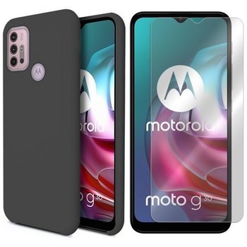 ETUI DO MOTOROLA MOTO G30 POKROWIEC STYLE + SZKŁO - VegaCom