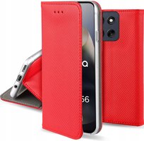 Etui do MOTOROLA MOTO G56 5G +Szkło 9H | MAGNET SMART CASE POKROWIEC
