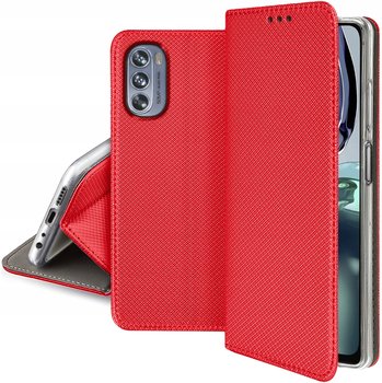 Etui do Motorola Moto G62 5G SMART MAGNET + SZKŁO - producent niezdefiniowany