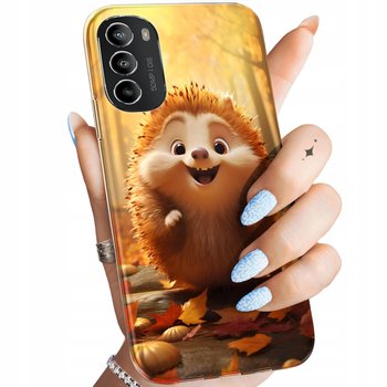 Etui Do Motorola Moto G82 Wzory Jeżyk Jeż Jeżyki Obudowa Pokrowiec Case - Hello Case