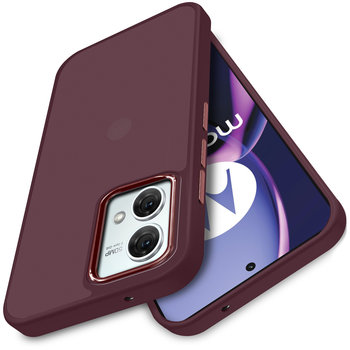 Etui Do Motorola Moto G84 5G Matowe Silicone Case Satynowe Plecki +Szkło 9H - Krainagsm