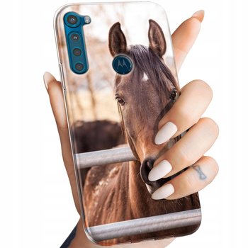 Etui Do Motorola One Fusion Plus Wzory Konie Kuce Pegazy Obudowa Pokrowiec - Hello Case