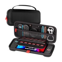 Etui Do Nintendo Switch 2 Case Ochronne Podróżne 24 Sloty Na Gry Czarne Inny producent