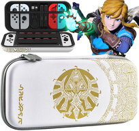 Etui do Nintendo Switch i Nintendo Switch OLED Legend Of Zelda Tears, Tears Of The Kingdom HAC-001 HAC-001-01 HEG-001 | biały