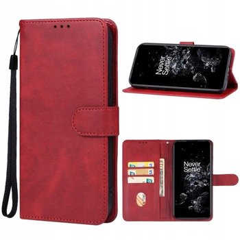 Etui Do Oneplus 11 5G Cph2449 Smart Leather Czerwone Obudowa Pokrowiec Case - GSM-HURT