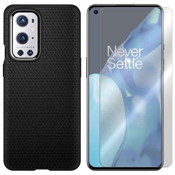 Etui Do Oneplus 9 Pro Spigen Liquid Air + Szkło 9H Spigen Sklep