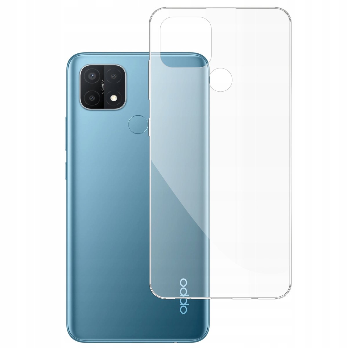 Etui Do Oppo A15 / A15S Gumowe Obudowa Case Silikon Slim Pokrowiec ...