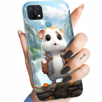 Etui Do Oppo A15 / A15S Wzory Chomiki Szynszyle Myszowate Obudowa Pokrowiec - Hello Case