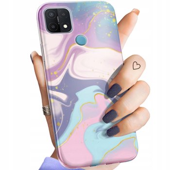 Etui Do Oppo A15 / A15S Wzory Pastele Ilustracja Kolory Obudowa Pokrowiec - Hello Case