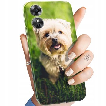 ETUI DO OPPO A17 WZORY PIESKI PSIAKI DOGS OBUDOWA POKROWIEC CASE - Hello Case