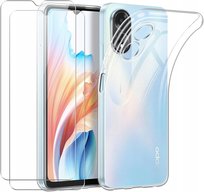 Etui Do Oppo A18 Case + Szkło 9H | PRZEZROCZYSTE CLEAR 2MM
