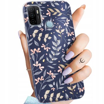 Etui Do Oppo A53 2020 / A53S Wzory Floral Botanika Bukiety Obudowa Case - Hello Case