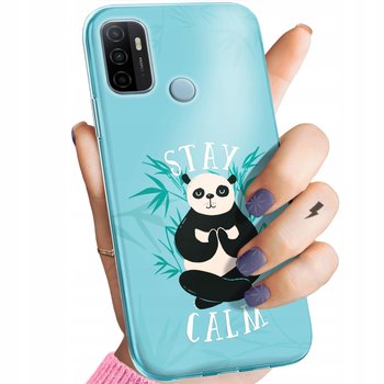 Etui Do Oppo A53 2020 / A53S Wzory Panda Bambus Pandy Obudowa Pokrowiec - Hello Case