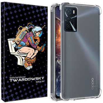 Etui Do Oppo A54S Twardowsky Air + Szkło + Aparat - TWARDOWSKY