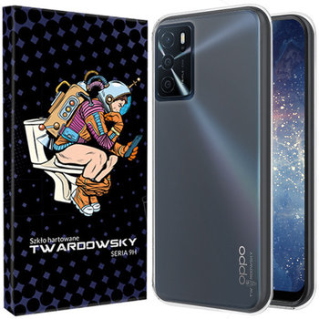 ETUI DO OPPO A54S TWARDOWSKY LESS + SZKŁO + APARAT - TWARDOWSKY