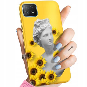 ETUI DO OPPO A72 5G WZORY ŻÓŁTE SŁONECZNE YELLOW OBUDOWA POKROWIEC CASE - Hello Case