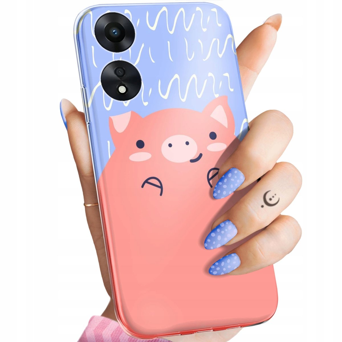 Etui Do Oppo A78 5G / A58 5G Wzory Świnka Peppa Bajka Obudowa Pokrowiec ...