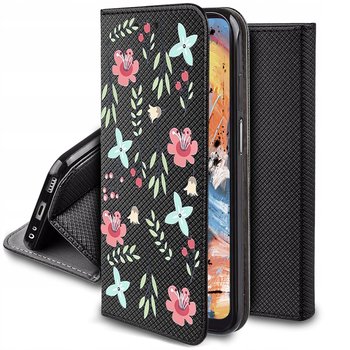 Etui do Oppo A79 5G MAGNET WZORY CASE PORTFEL + SZKŁO OCHRONNE 9H - producent niezdefiniowany