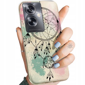 ETUI DO OPPO A79 5G WZORY BOHO ŁAPACZ SNÓW PIÓRA OBUDOWA POKROWIEC CASE - Hello Case