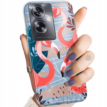 ETUI DO OPPO A79 5G WZORY FLAMING FLAMINGI PTAKI OBUDOWA POKROWIEC CASE - Hello Case