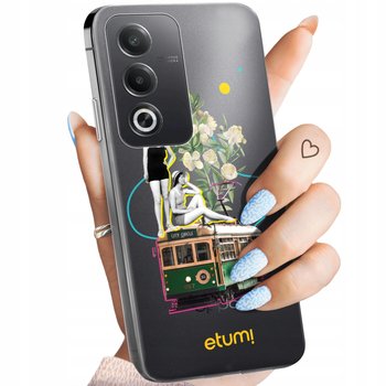 Etui Do Oppo A80 5G Wzory Mix Przeszłość Oryginalne Obudowa Pokrowiec Case - Hello Case