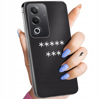 Etui Do Oppo A80 5G Wzory Z Napisami Napisy Teksty Obudowa Pokrowiec Case - Hello Case