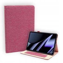 Etui Do Oppo Pad 11 Pokrowiec Obudowa Case Jeans Różowe Pokrowiec Case Obudowa Futerał