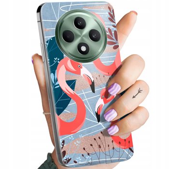Etui Do Oppo Reno 12F 5G (Global) / 12Fs 5G Wzory Flaming Flamingi Ptaki - Hello Case