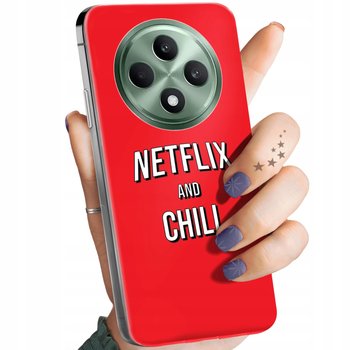 Etui Do Oppo Reno 12F 5G (Global) / 12Fs 5G Wzory Netflix Seriale Filmy - Hello Case