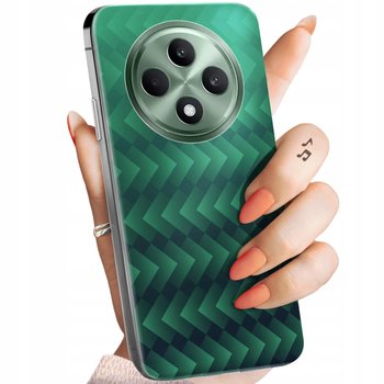 Etui Do Oppo Reno 12F 5G (Global) / 12Fs 5G Wzory Zielone Grassy Green Case - Hello Case