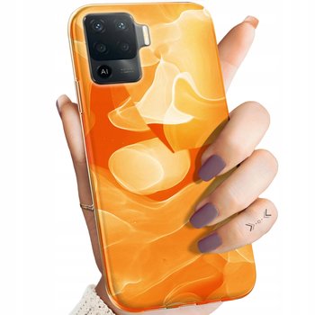 ETUI DO OPPO RENO 5 LITE WZORY POMARAŃCZOWE POMARAŃCZE ORANGE OBUDOWA CASE - Hello Case