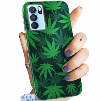 Etui Do Oppo Reno 6 Pro 5G Wzory Dla Palaczy Smoker Weed Joint Obudowa Case - Hello Case