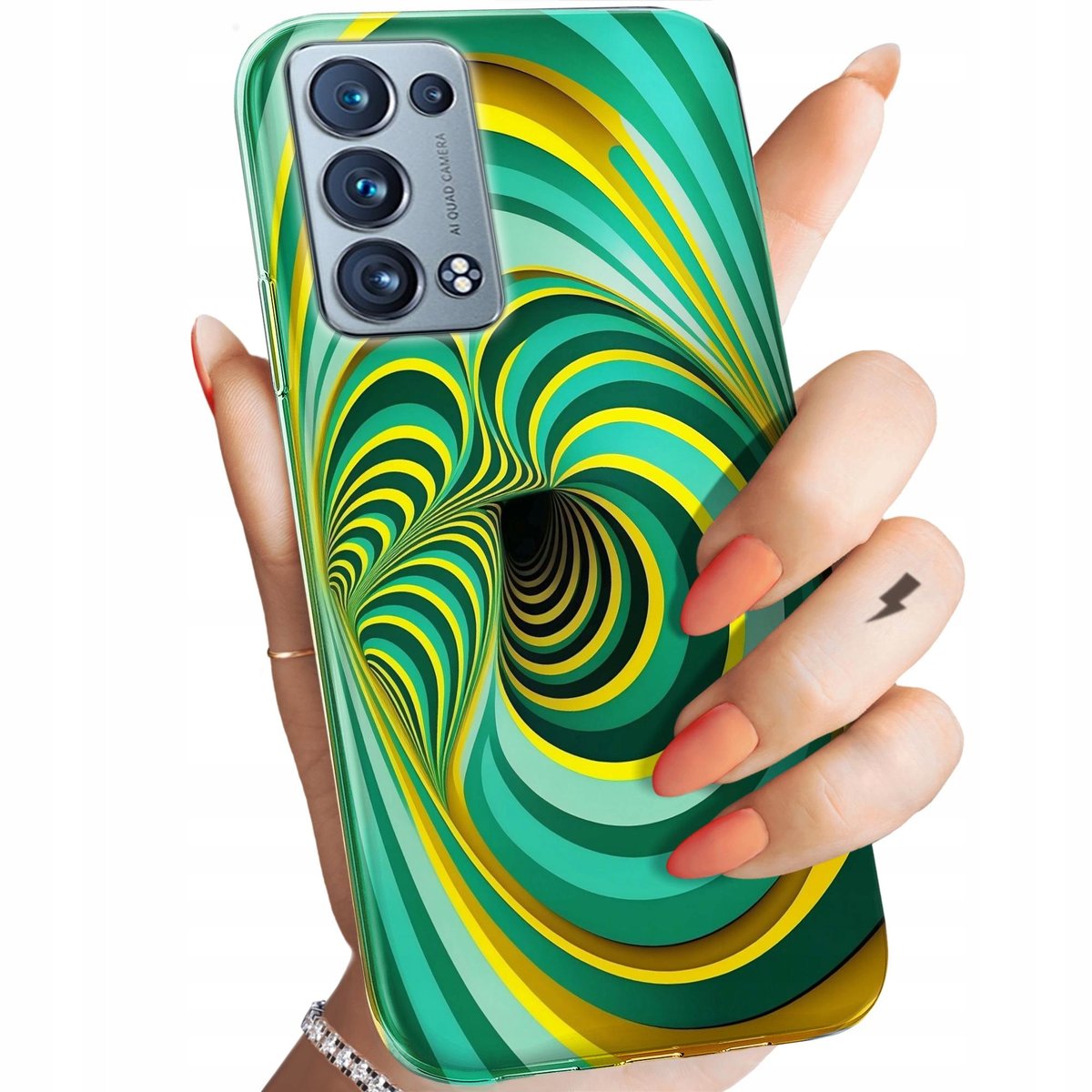Custodia Morbida In Silicone Per OPPO Reno 6 Pro 5G - Sottile, Opaca, Anti-Impronta E Antiscivolo - Colore Rosso, Design Semplice Ed Elegante
