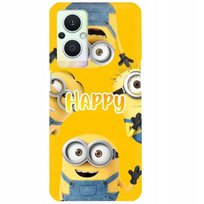 ETUI DO OPPO RENO 7Z 5G MATOWE CZARNE Bajkowe Postaci Gru Minionki Wzory