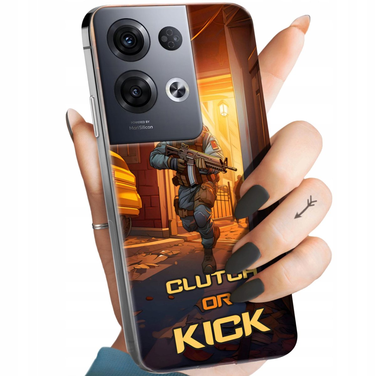 Etui Do Oppo Reno 8 Pro 5G Wzory Cs Go Counter-Strike Obudowa Pokrowiec ...