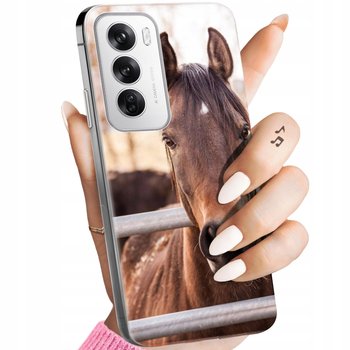 Etui Do Oppo Reno12 Wzory Konie Kuce Pegazy Obudowa Pokrowiec Case - Hello Case
