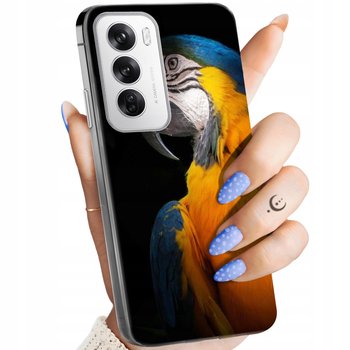 Etui Do Oppo Reno12 Wzory Papuga Papużka Tukan Obudowa Pokrowiec Case - Hello Case