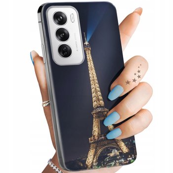 Etui Do Oppo Reno12 Wzory Paryż Francja Eiffel Obudowa Pokrowiec Case - Hello Case