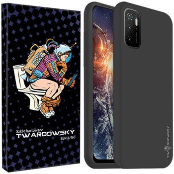 ETUI DO POCO M3 PRO 5G TWARDOWSKY HOLE + SZKŁO 9H - TWARDOWSKY